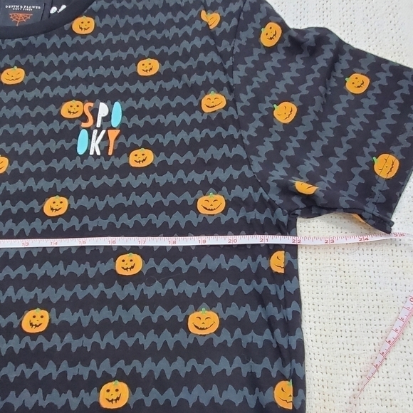 Denim & Flower Ricky Singh Fall Halloween Spooky (Costume) SS Sz. XL Shirt - Picture 8 of 8